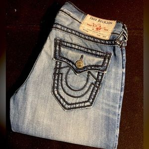 True Religion Ricky Ropestitch in “WAVE RUNNER” size 31x34 unaltered